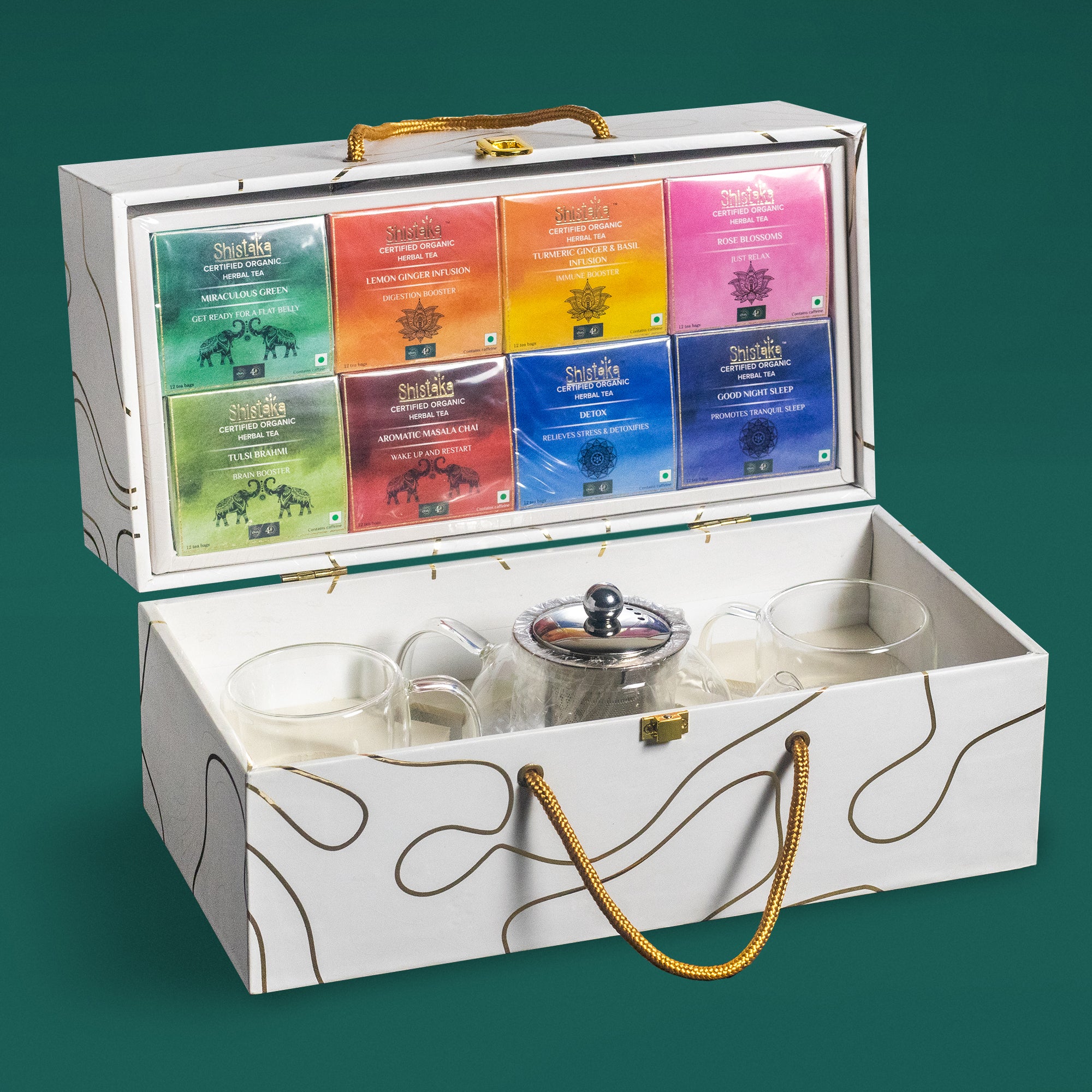 Luxurious Herbal Tea Trove of Happiness